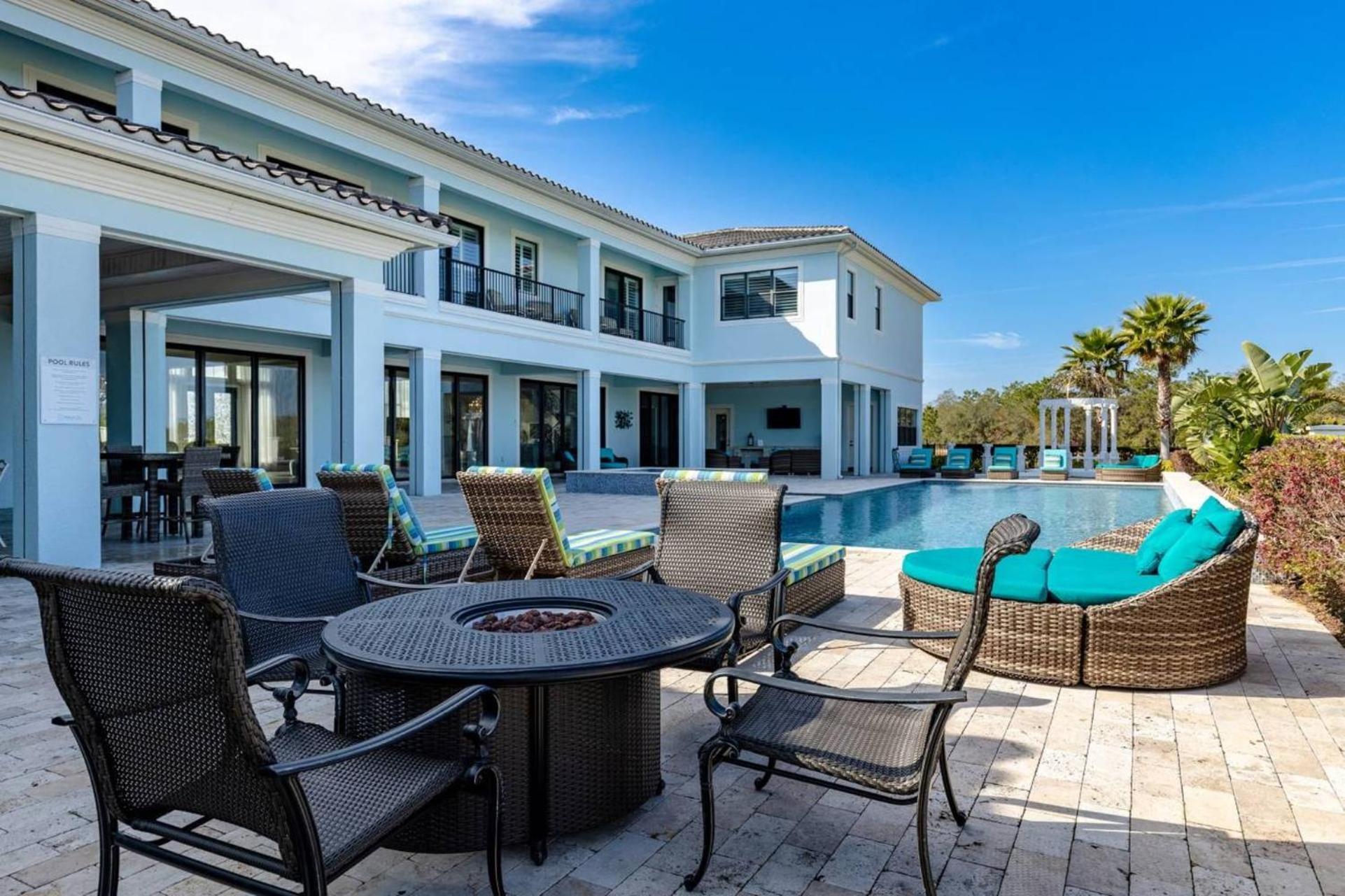 Beautiful 5 Star Mansion With Private Pool On The Prestigious Reunion Resort Orlando Mansion 6280 Kissimmee Buitenkant foto