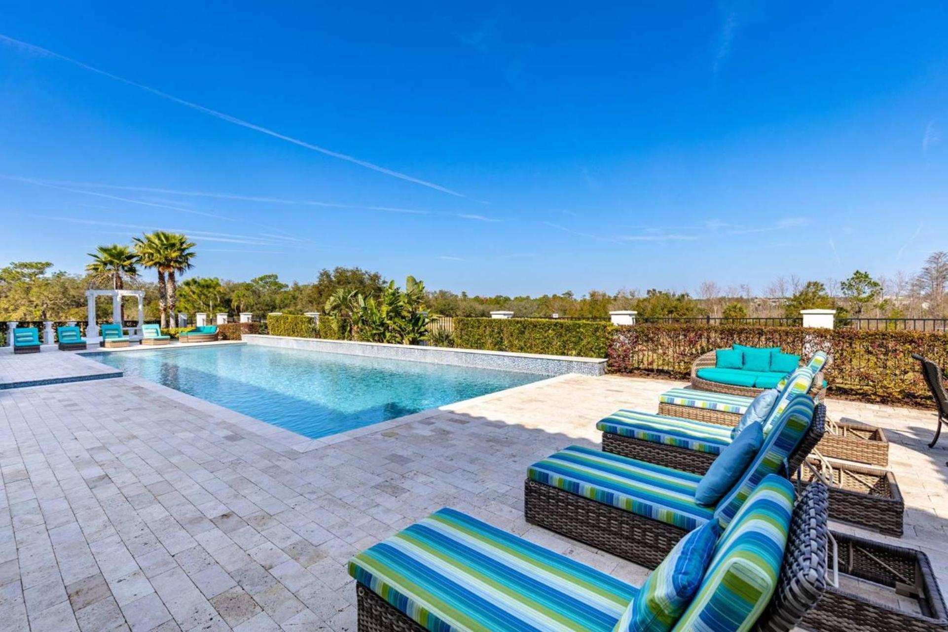 Beautiful 5 Star Mansion With Private Pool On The Prestigious Reunion Resort Orlando Mansion 6280 Kissimmee Buitenkant foto
