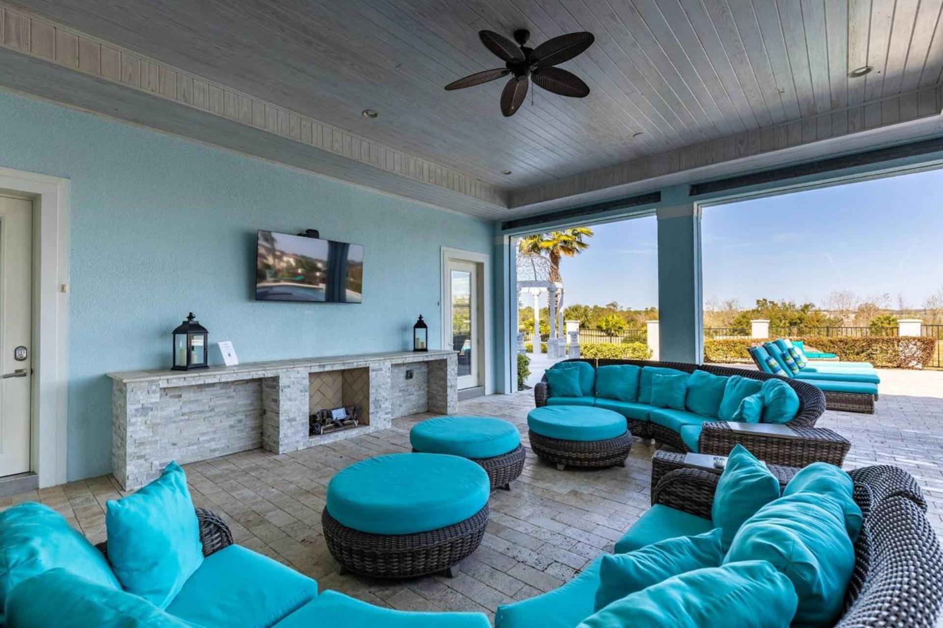 Beautiful 5 Star Mansion With Private Pool On The Prestigious Reunion Resort Orlando Mansion 6280 Kissimmee Buitenkant foto