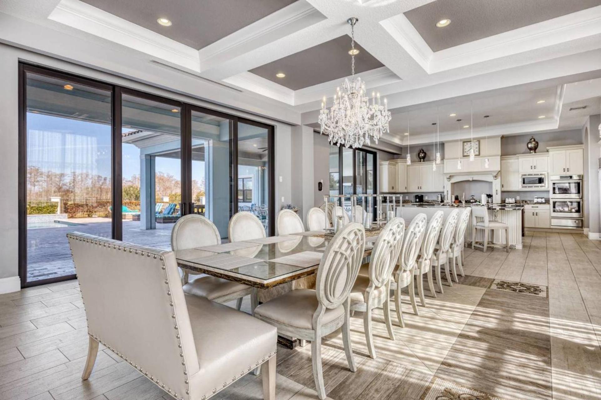 Beautiful 5 Star Mansion With Private Pool On The Prestigious Reunion Resort Orlando Mansion 6280 Kissimmee Buitenkant foto