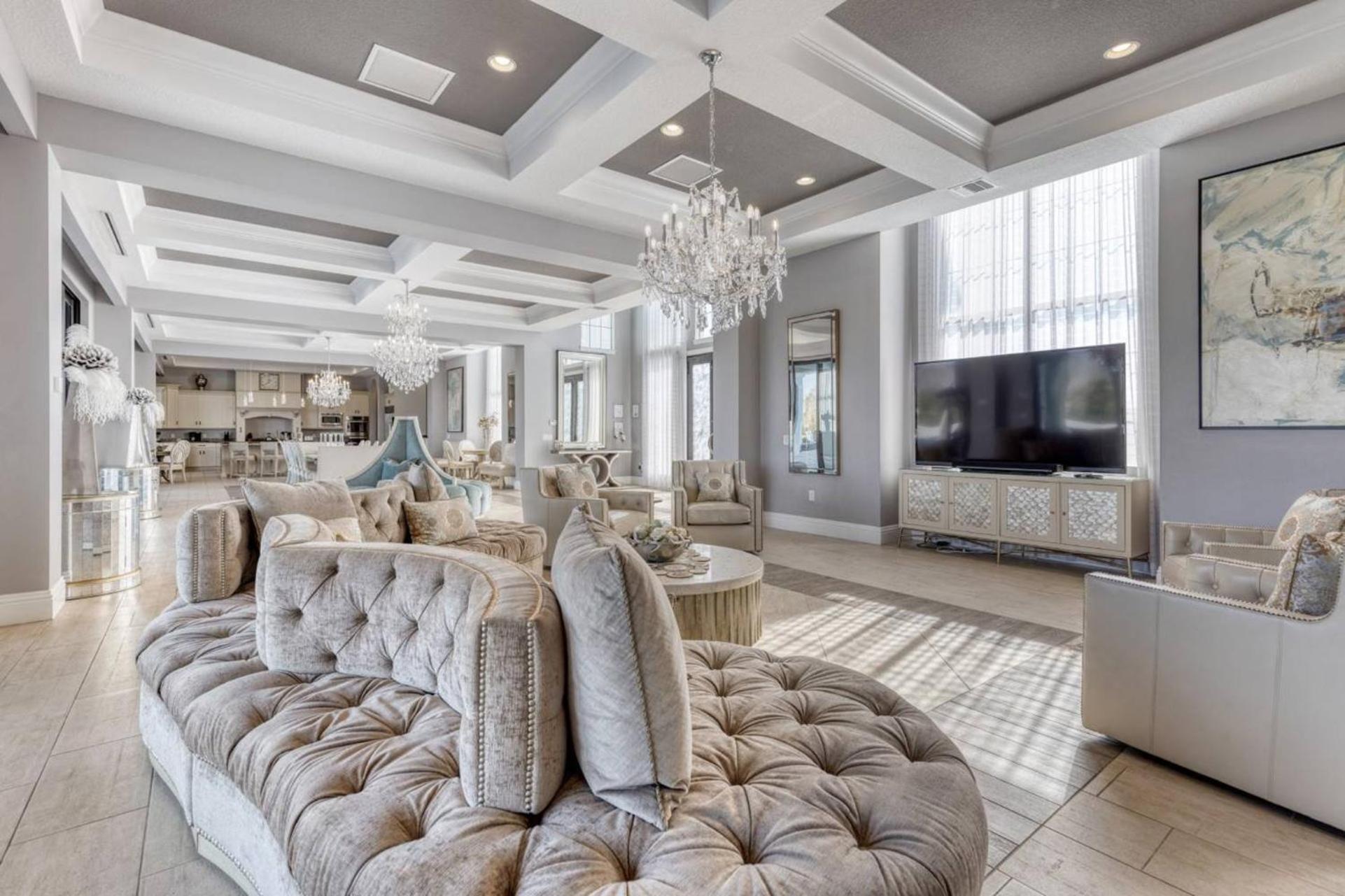Beautiful 5 Star Mansion With Private Pool On The Prestigious Reunion Resort Orlando Mansion 6280 Kissimmee Buitenkant foto
