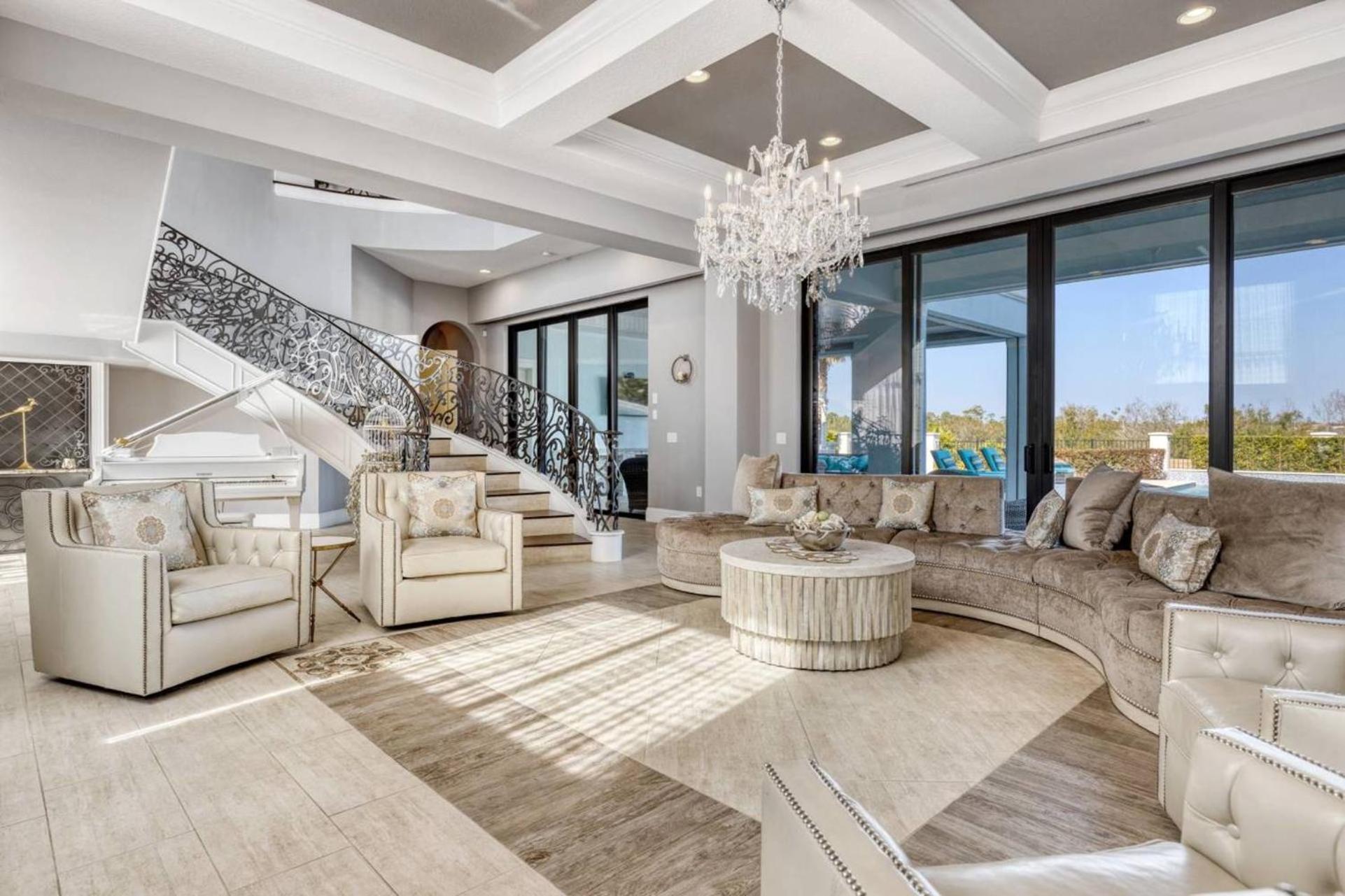 Beautiful 5 Star Mansion With Private Pool On The Prestigious Reunion Resort Orlando Mansion 6280 Kissimmee Buitenkant foto